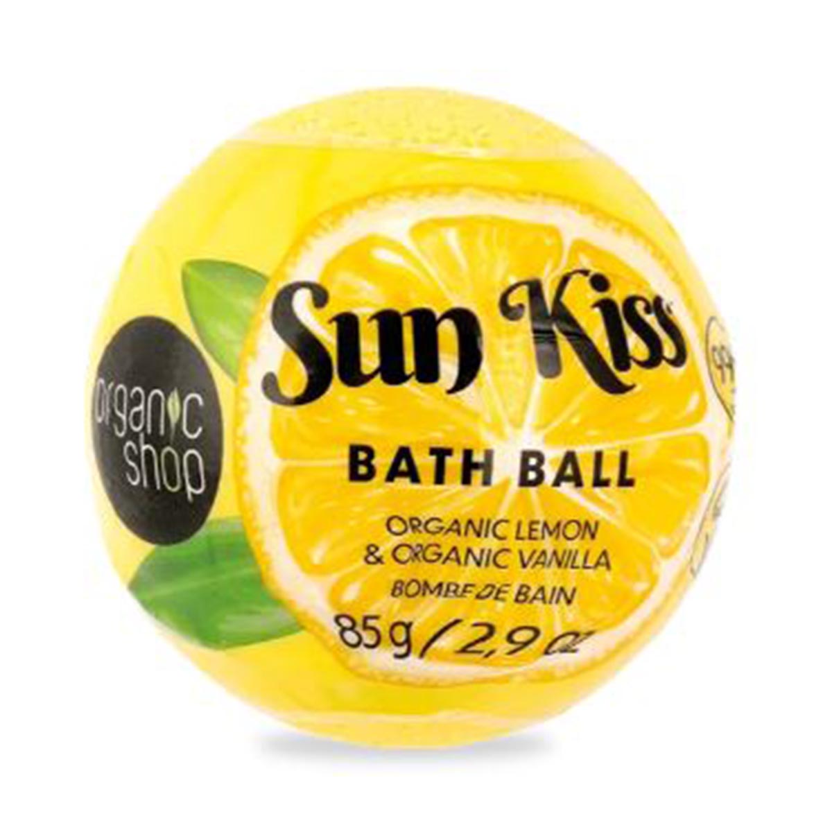 Natura Siberica Sun Kiss Bomba De Baño Organic Lemon 85Gr